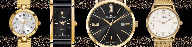 Dugena startet elegant in Schwarz und Gold ins Jubiläumsjahr