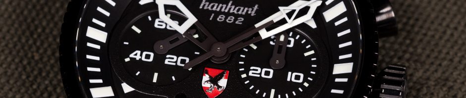 Der neue Hanhart Chronograph entwickelt mit und für die Österreichischen Luftstreitkräfte – PRIMUS Austrian Air Force Pilot Limited Edition