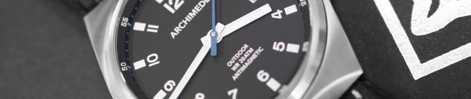 Archimede OutDoor 41 AntiMag – die Antimagnetische, kratzfeste Sports Utility Watch