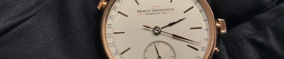 Baselworld 2017: Moritz Grossmann präsentiert die ATUM Date mit springender Datumsschaltung