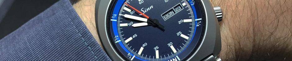 Baselworld 2017: Sinn 240 St GZ – Die sportliche Uhr mit Gezeitendrehring