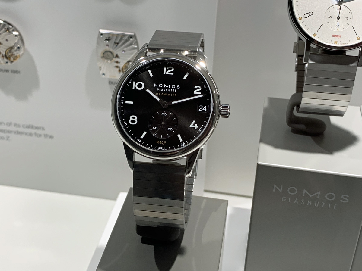 Baselworld 2019 NOMOS Club macht Sport ManuFaktUhr Uhren und