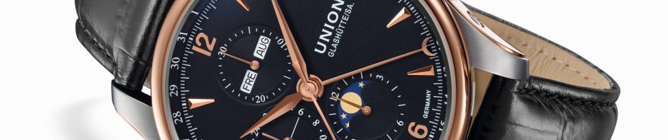 UNION GLASHÜTTE – Belisar Chronograph Mondphase in Nachtschwarz