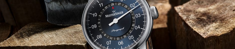 Eine Uhr zur Feier des Tages MeisterSinger präsentiert neue, dynamische Varianten seines Klassikers Perigraph